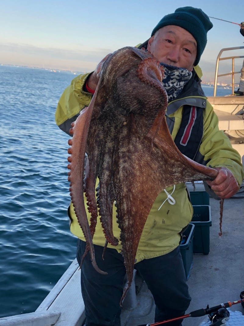 冬のデカタコ釣り!