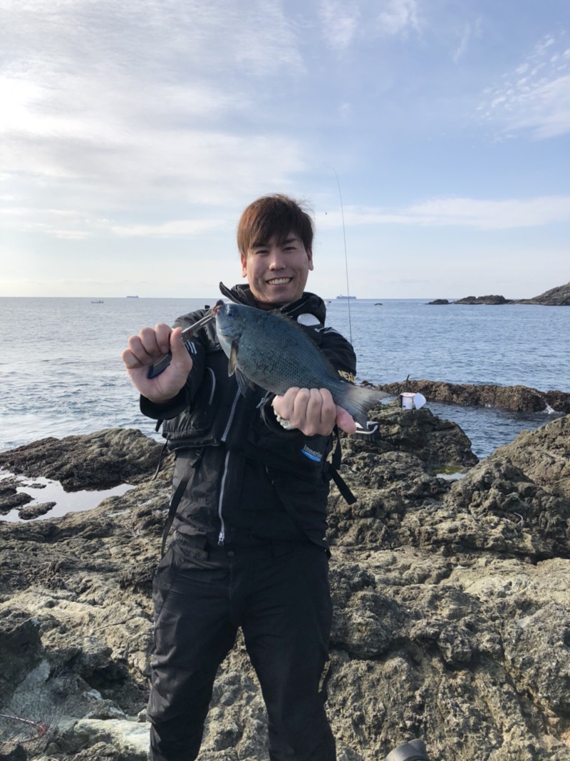 あの!平和さんもあがった磯で!