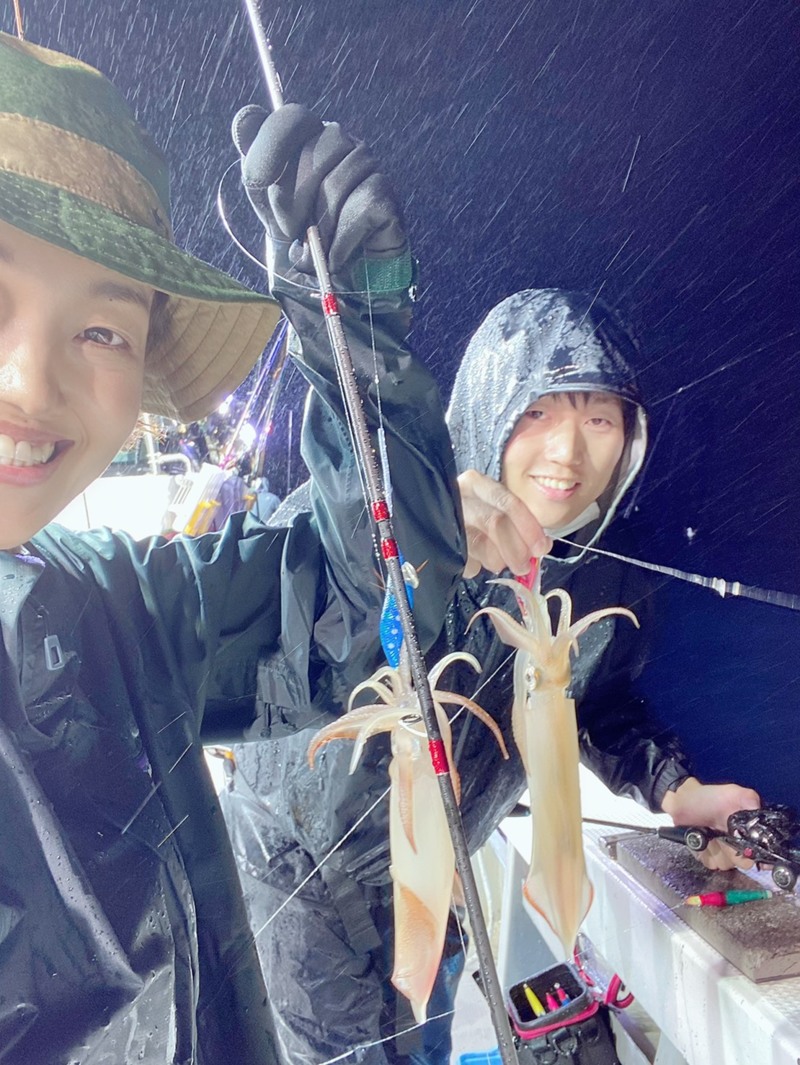 大雨のイカメタル