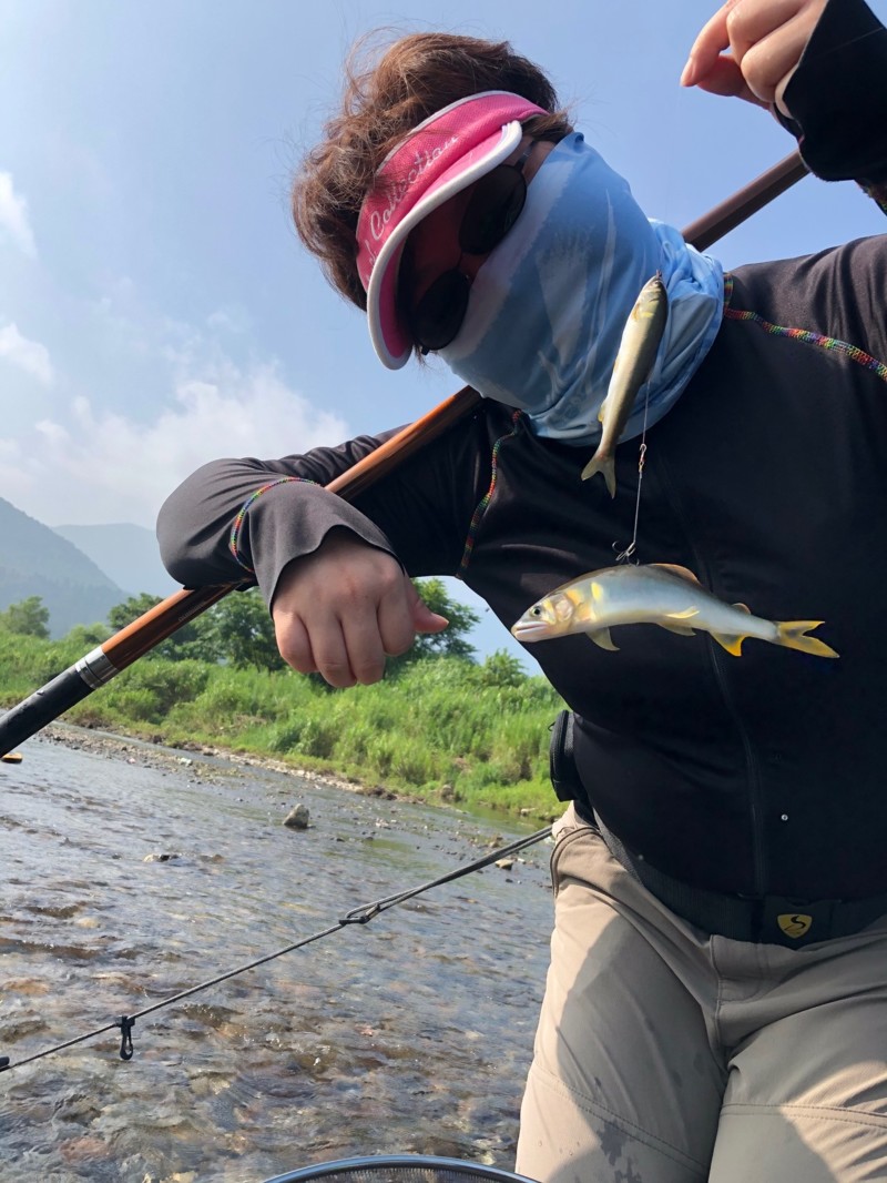 安曇川ライトスタイル友釣り釣行