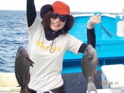 串本でシマアジ釣り!!