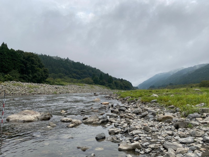 9月の安曇川釣行!