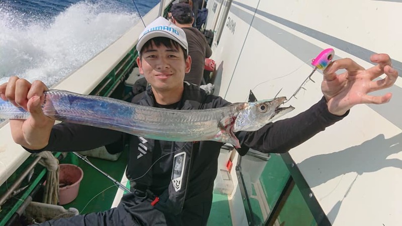 正仙丸でタチウオテンヤ