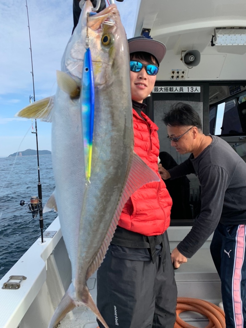和歌山県の船釣りでシイラ・ハマチ・カンパチ釣果