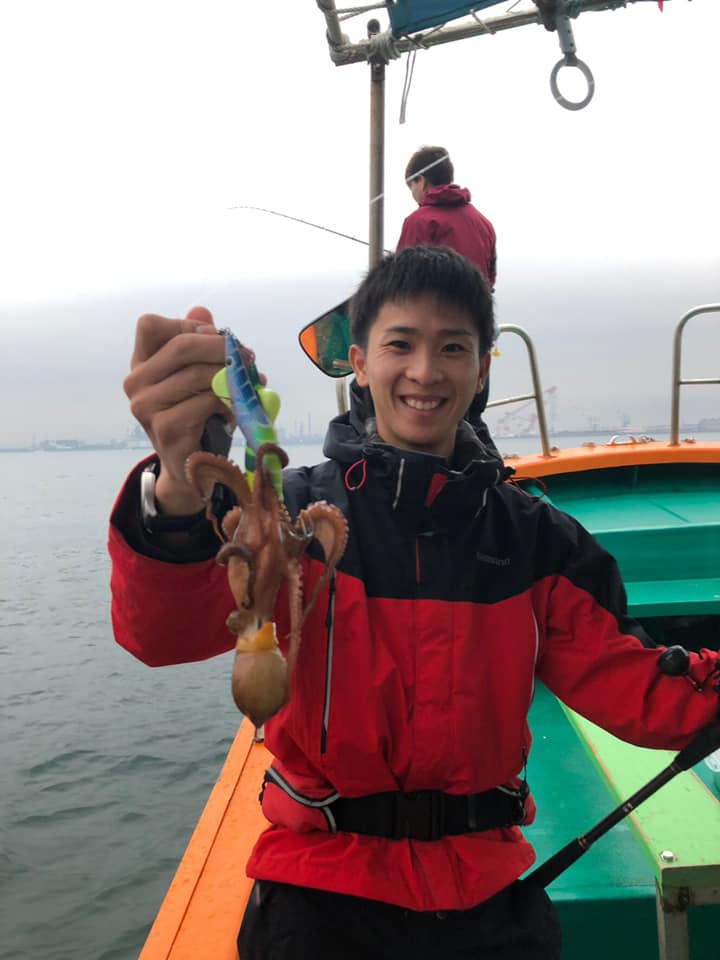 兵庫県明石市海蓮丸の船釣りでタコ釣果