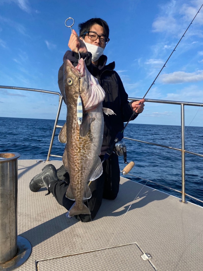 京都府隠岐の島TRUSTの船釣りでタラ・カジカ釣果
