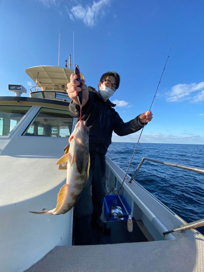 京都府隠岐の島TRUSTの船釣りでタラ・カジカ釣果