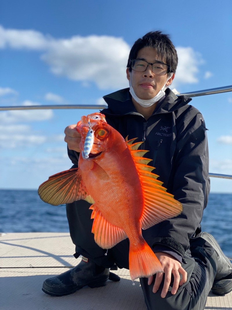 京都府隠岐の島TRUSTの船釣りでタラ・カジカ釣果