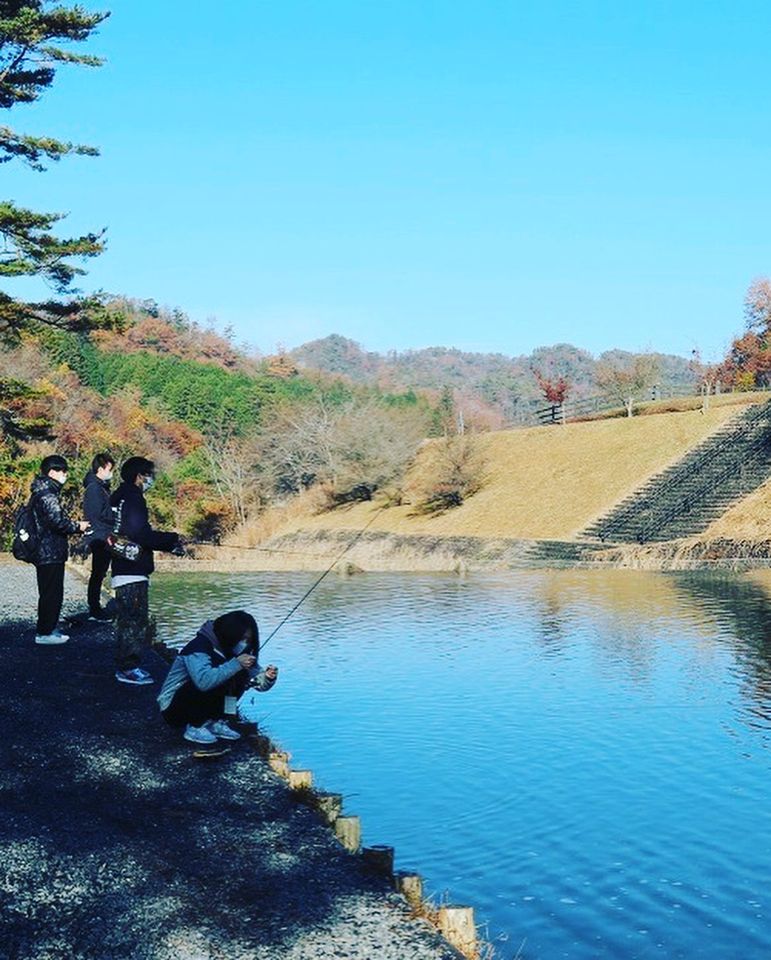 京都府なごみの湖の管理釣り場でトラウト釣果
