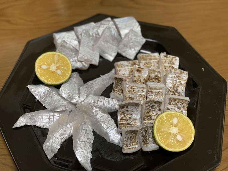 兵庫県洲本沖耕栄丸の船釣りでタチウオ釣果