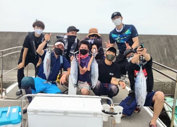 三重県ONE-STEPj一志丸の船釣りでアコウ・ガシラ釣果