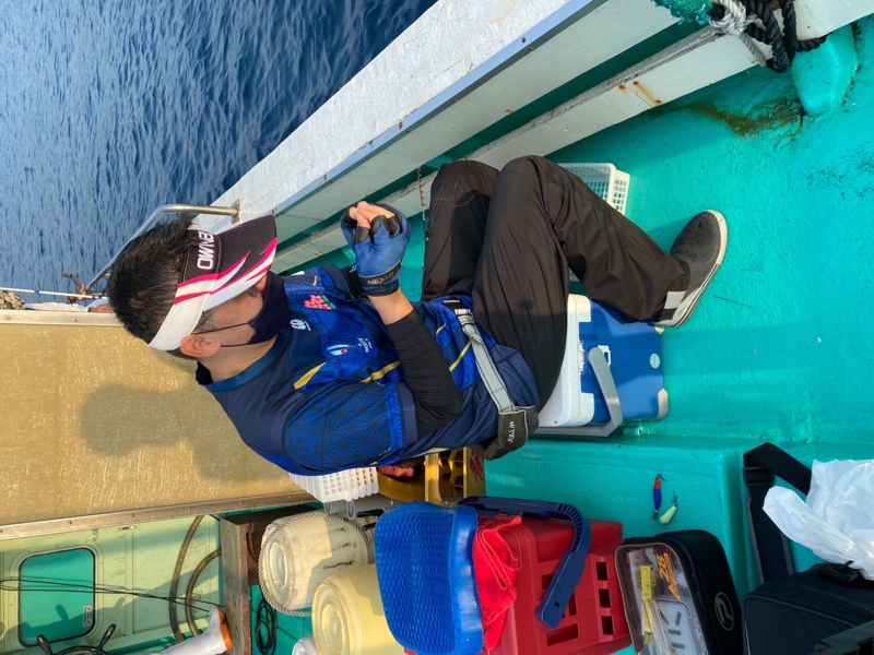 京都京丹後市幸新丸の船釣りでケンサキイカ釣果