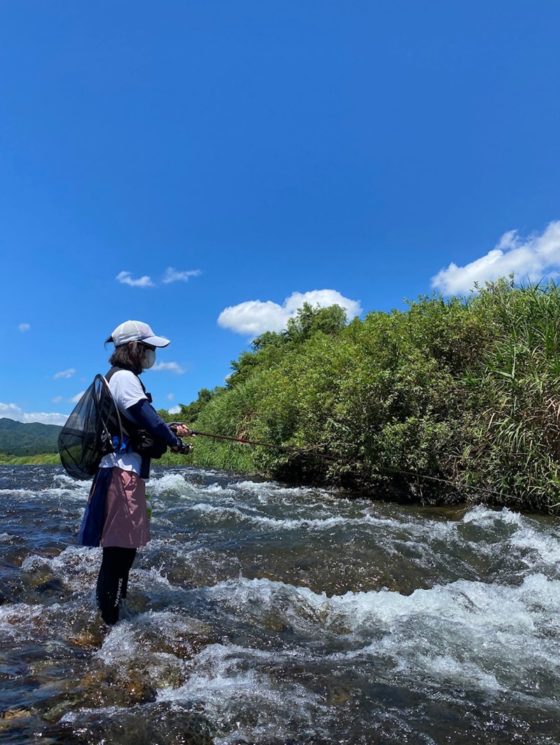 滋賀県安曇川廣瀬のルアーで鮎釣果