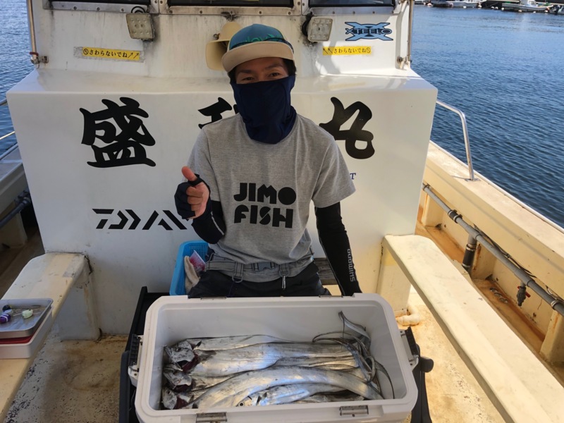 兵庫県盛和丸の船釣りでタチウオ釣果