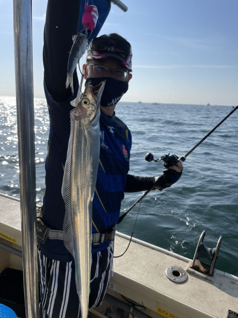 兵庫県須磨盛和丸の船釣りでタチウオ釣果