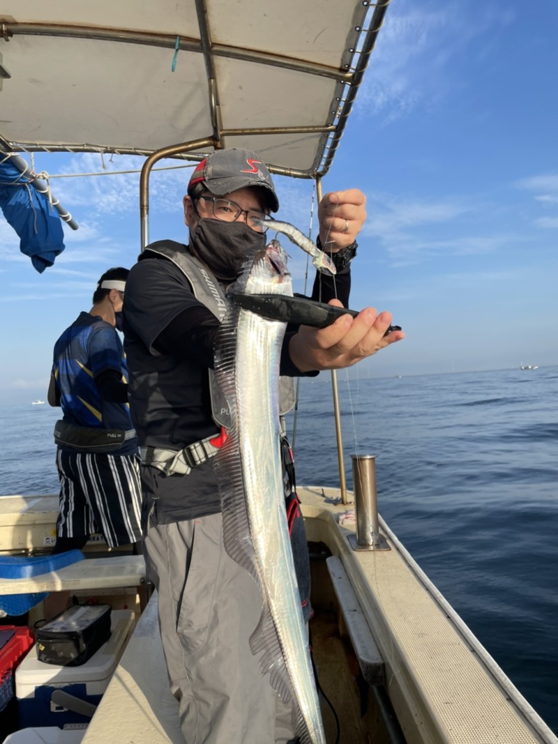 兵庫県須磨盛和丸の船釣りでタチウオ釣果