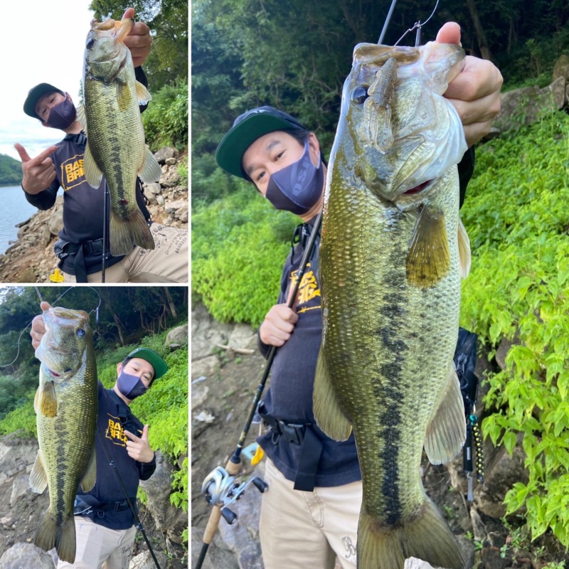 奈良県の室生ダムでブラックバス釣果