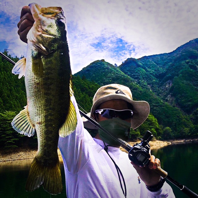 奈良県の池原ダムでブラックバス釣果
