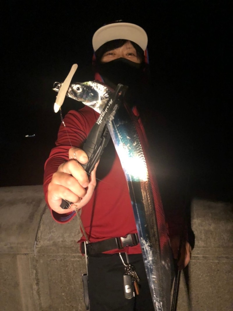 和歌山紀北のワインドでタチウオ釣果