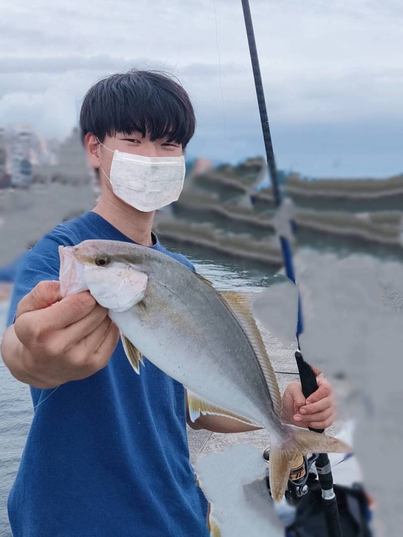 兵庫淡路島の堤防釣りでタチウオ・大サバ・シオ・ヒラメ釣果