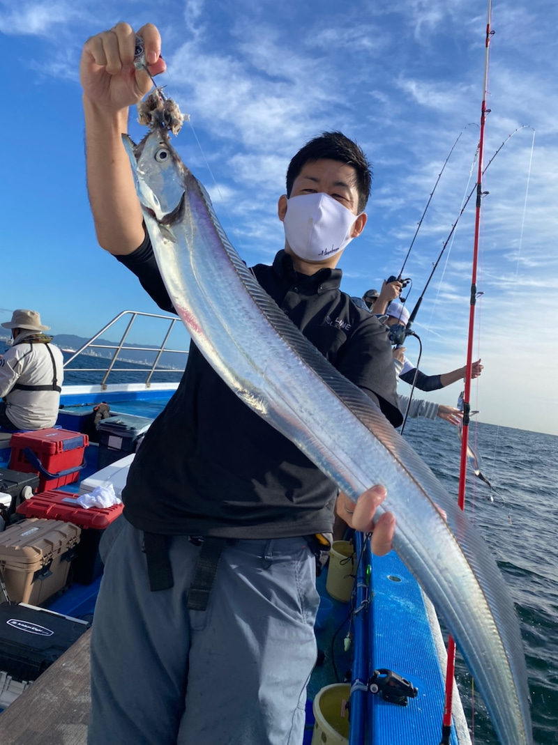 大阪府 太丸の船釣りでタチウオ釣果