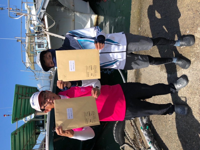 和歌山県三邦丸の船釣りでタチウオ釣果