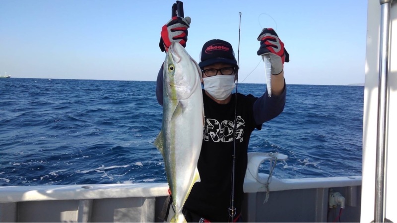 和歌山県すさみ沖 第八大洋丸の船釣りでメジロ釣果