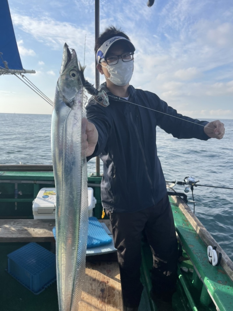 大阪府小島 恵比須丸の船釣りでタチウオ釣果