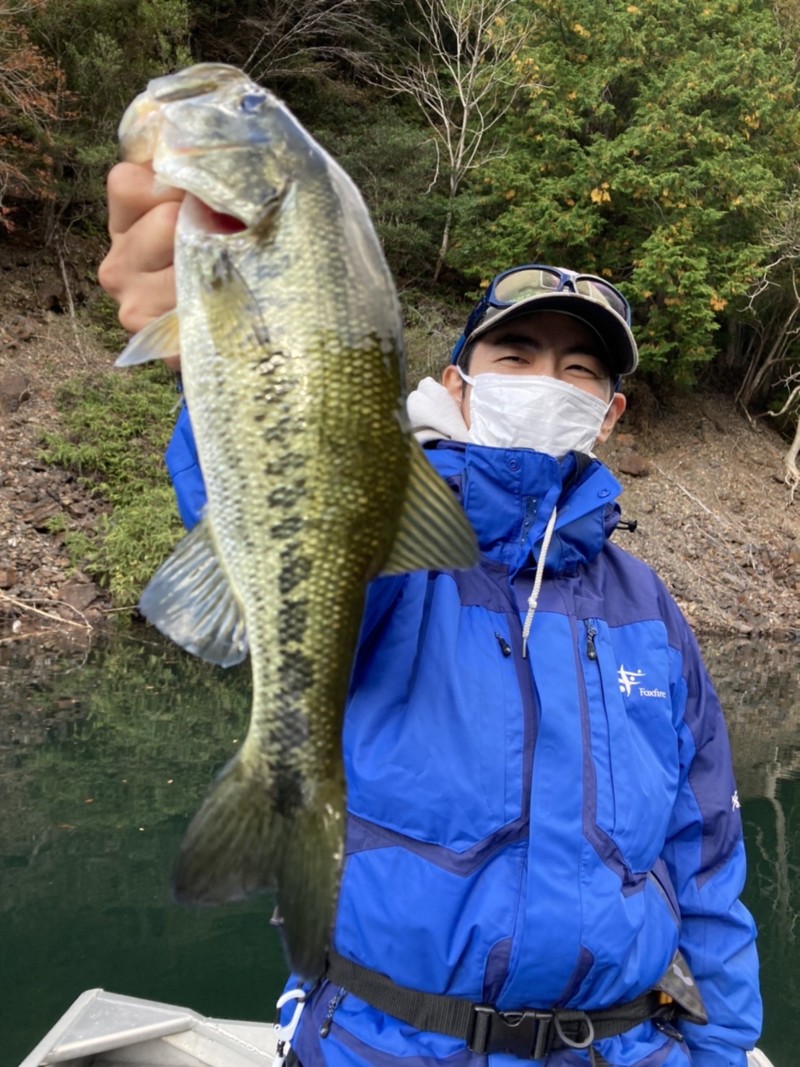 奈良県吉野郡の七色ダムでブラックバス釣果