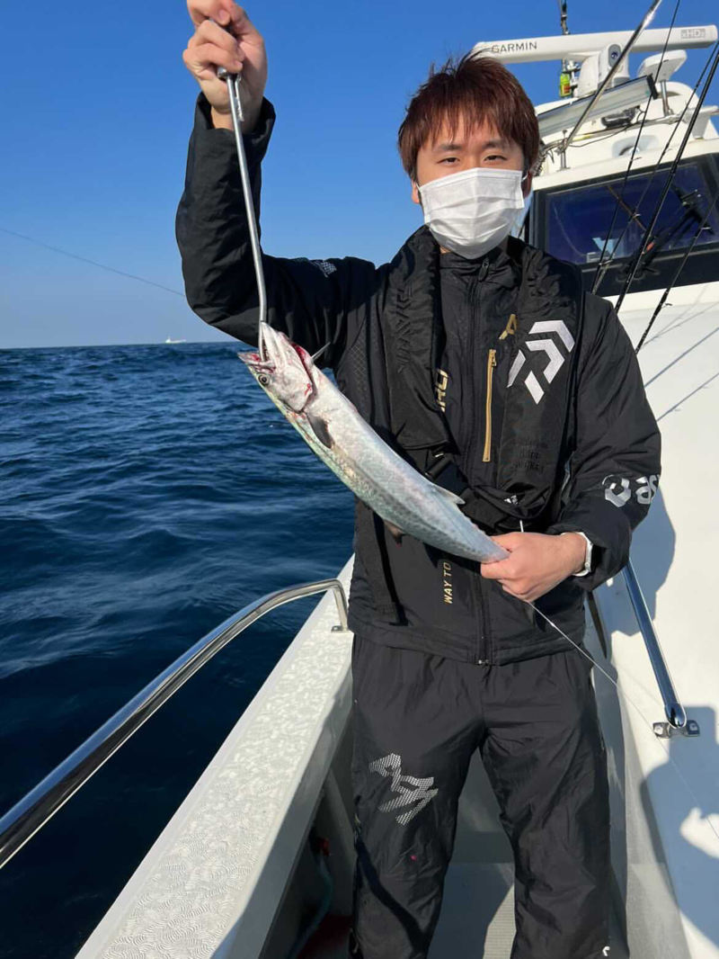 京都府宮津 EBISUの船釣りでメジロ・サワラ・サゴシ釣果