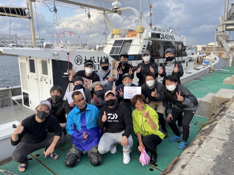 大阪府泉佐野洲本沖 上丸の船釣りでタチウオ釣果