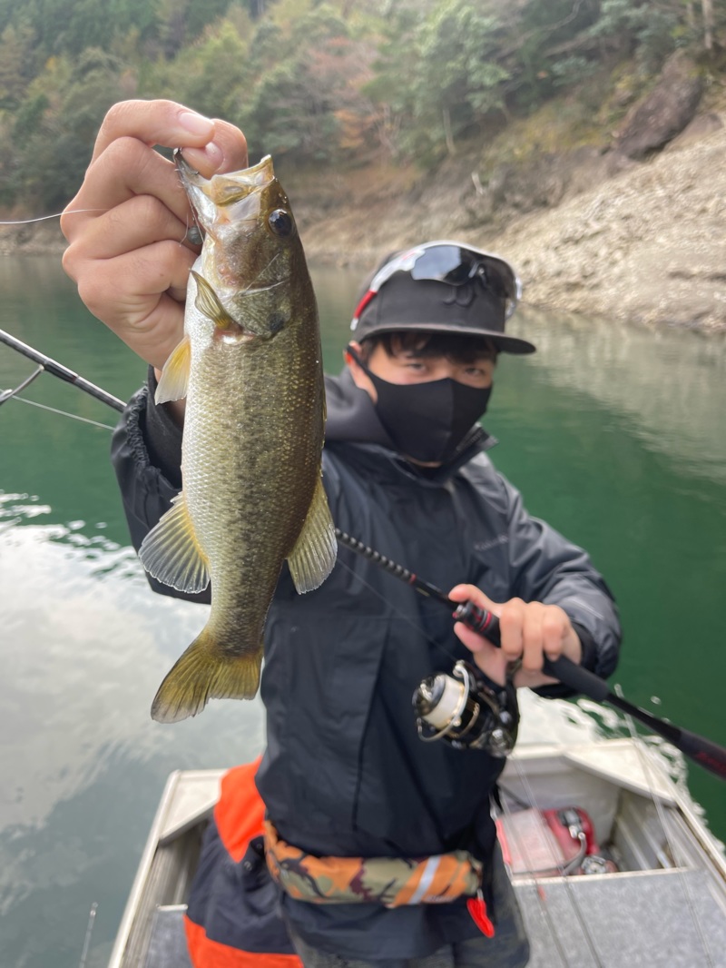 奈良県吉野郡の池原ダムでブラックバス釣果