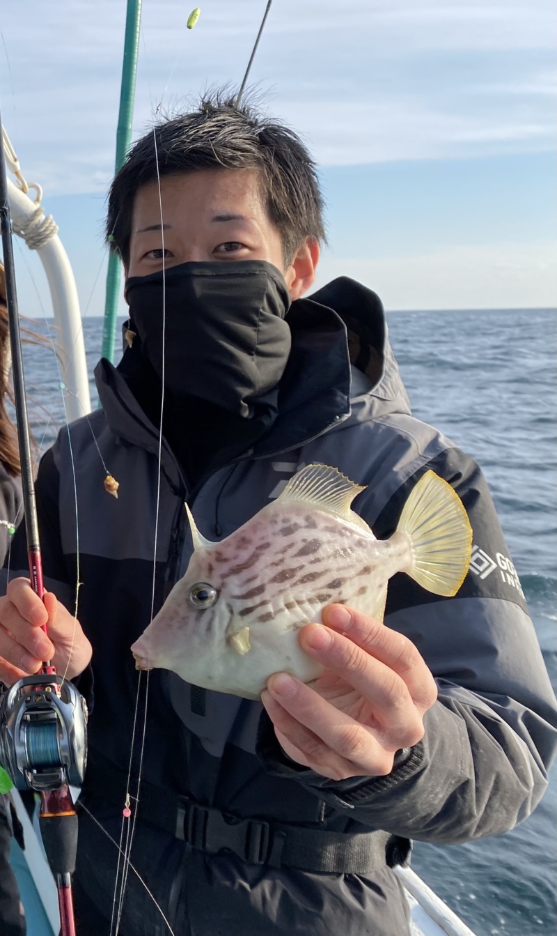 徳島県阿南の船釣りでカワハギ釣果