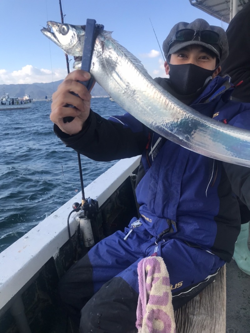 大阪府泉州いずみ丸の船釣りで太刀魚釣果