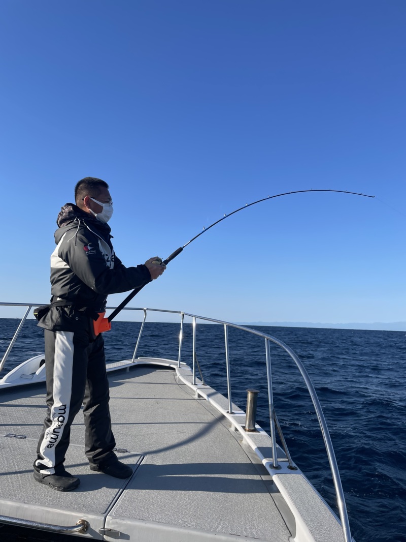 三重県志摩沖 へいみつ丸の船釣りでマハタ釣果