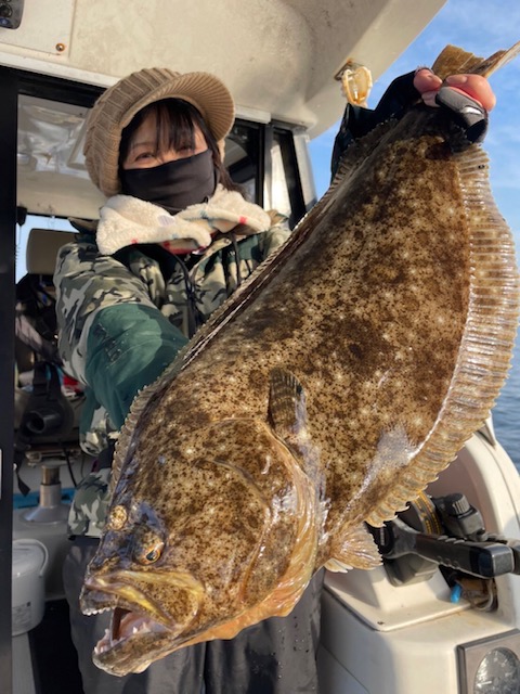 兵庫県小豆島相生 s-styleののませ釣りでヒラメ釣果