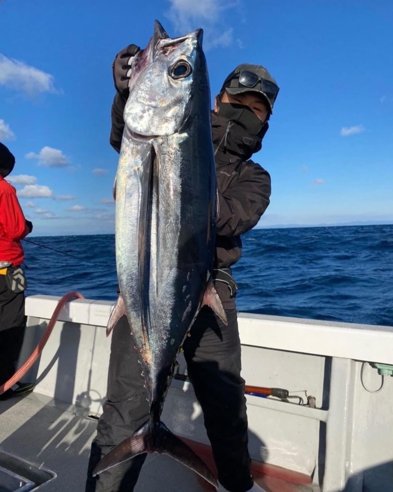 三重県志摩市 へいみつ丸の船釣りでビンチョウマグロ釣果