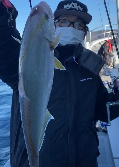 和歌山県すさみ沖 第八大洋丸の船釣りでシオ・メジロ釣果