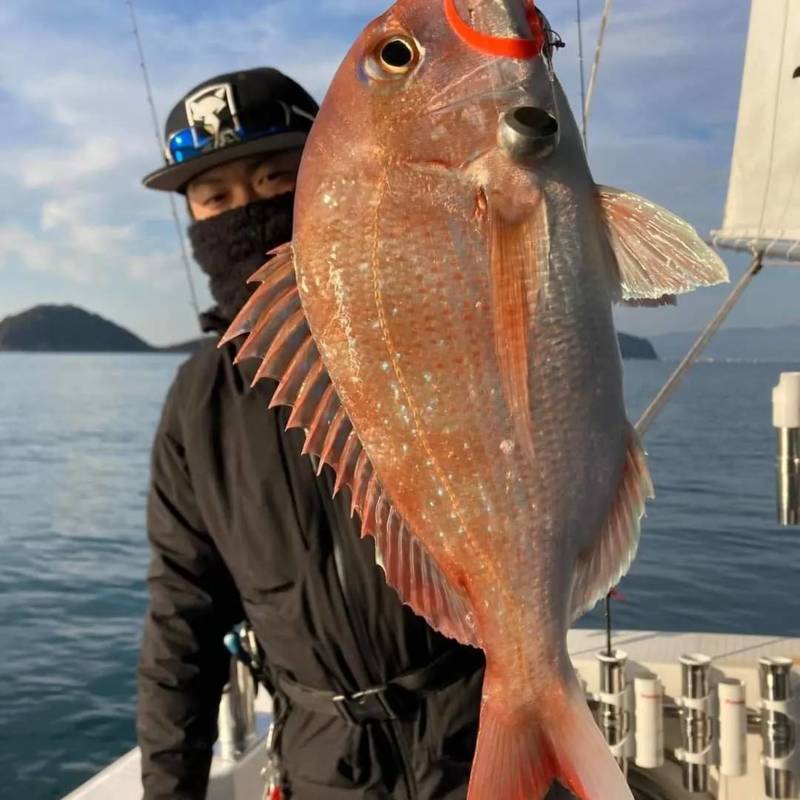 和歌山県加太 F×F KIXの船釣りでマダイ釣果