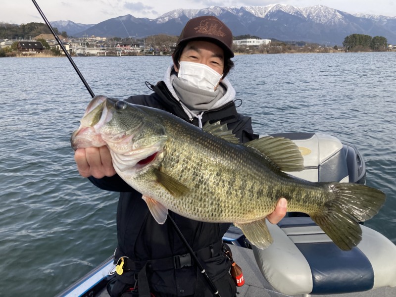 滋賀県琵琶湖北湖レークマリーナのルアーでブラックバス釣果
