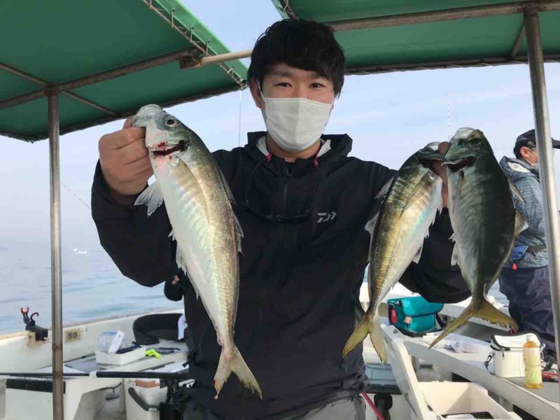 和歌山県加太 三邦丸の船釣りでアジ・カサゴ釣果