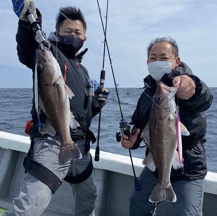 石川県能登半島沖の船釣りでアラ タヌキメバル タラ釣果