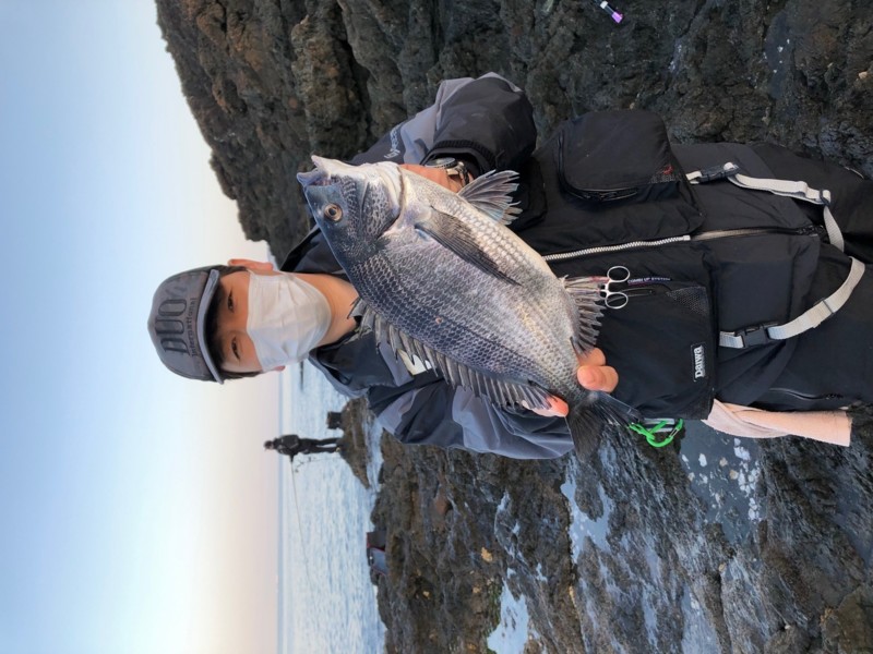 和歌山県湯浅なぎ丸のオキアミのフカセ釣りでチヌ釣果