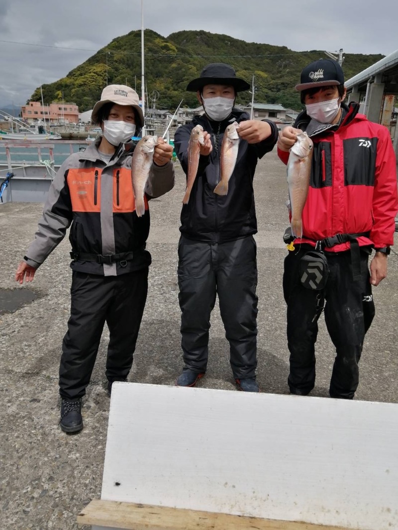 和歌山県串本町のタイラバ・天秤仕掛けでシロアマダイ釣果