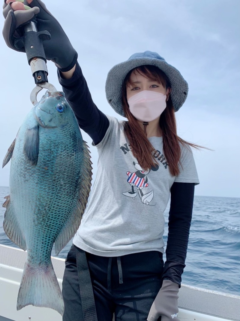 和歌山県田辺市のタイラバ・ジギングで白アマダイ・グレ釣果