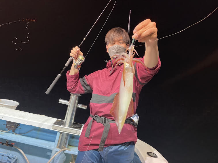 今季初!待ってましたイカメタル!