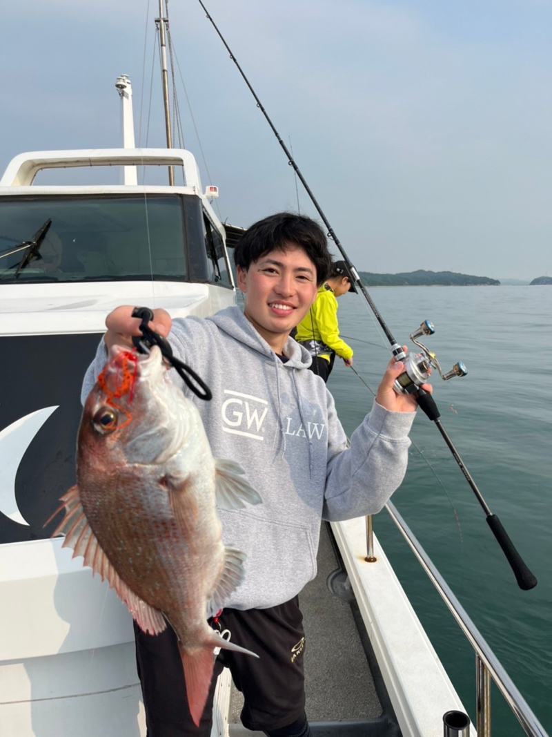 初めて釣れた!タイラバin高松