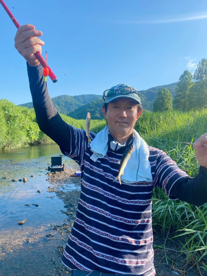 小鮎釣り