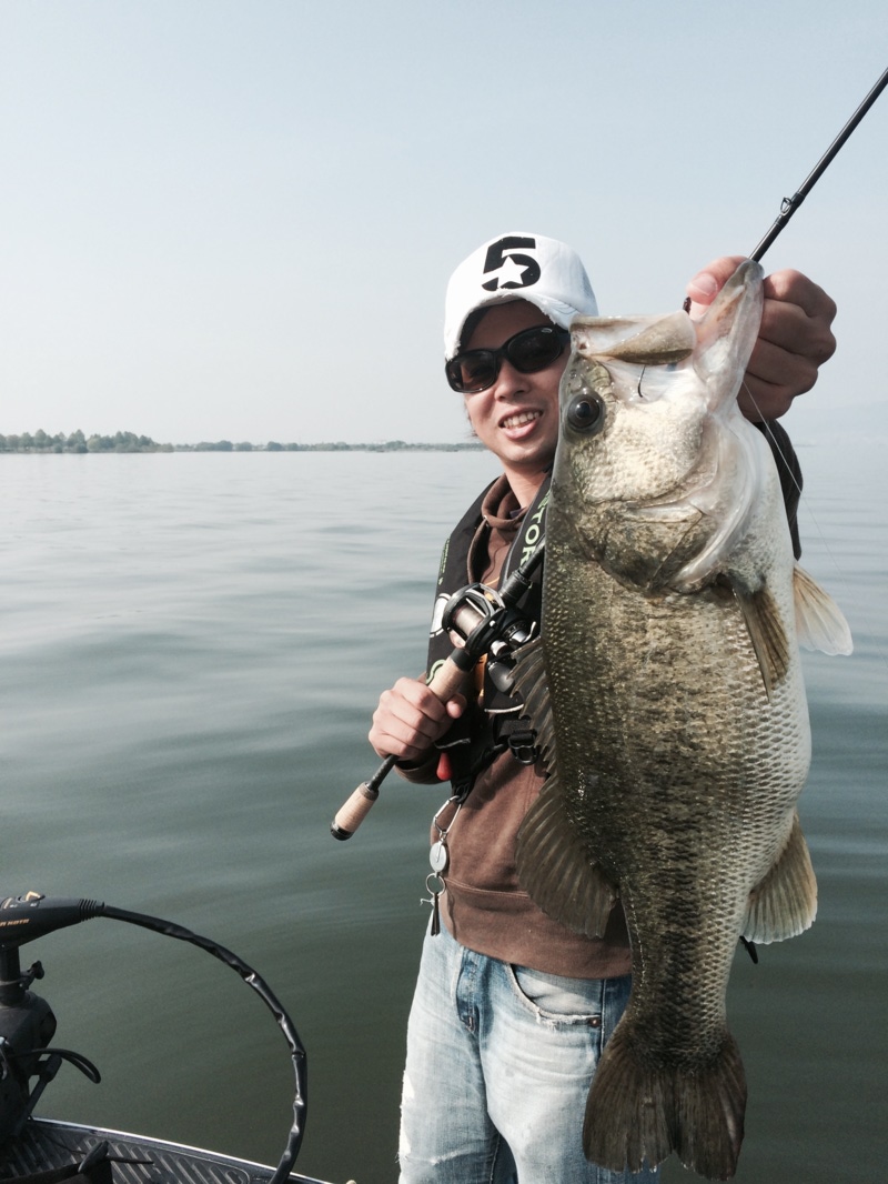 滋賀県・琵琶湖|テキサスとジャークベイトでバス釣果