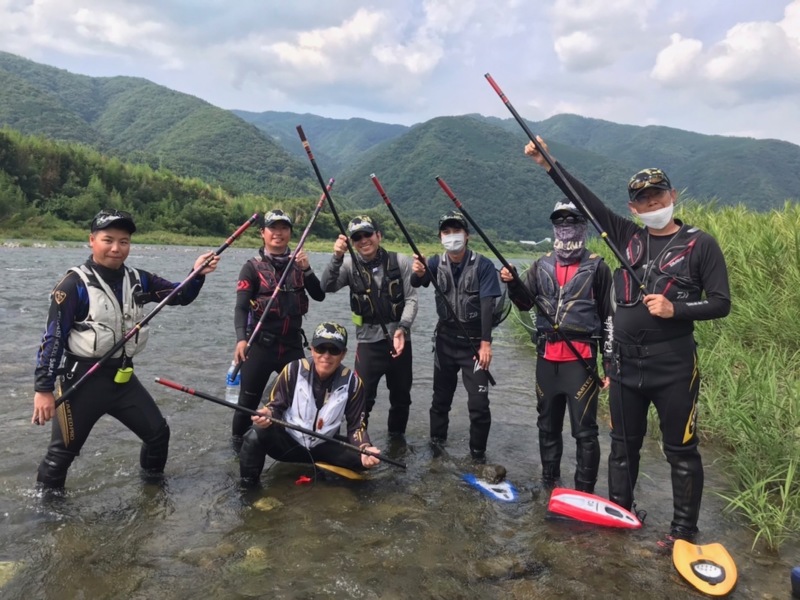 がま鮎ロッド研修会!